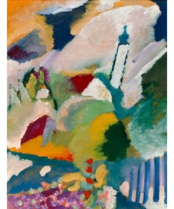 Wassily Kandinsky, Kirche in Murnau. 1910