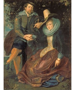 Peter Paul Rubens, Rubens und Isabella Brant in der Geißblattlaube. Um 1609