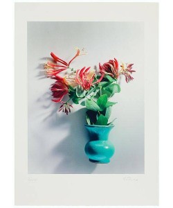 Treichel Gerhard Geissblatt Vase (Digitaldruck, handsigniert)