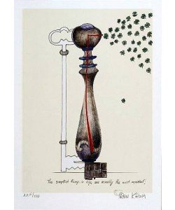 Krum Iren The simplest things in life (Lithographie, handsigniert)