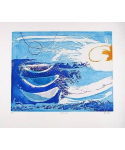 König Heidi Pear Tree Cove (Radierung, handsigniert)