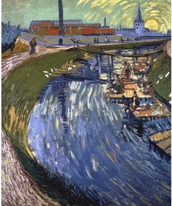 Vincent van Gogh, La Roubine du Roi. 1888