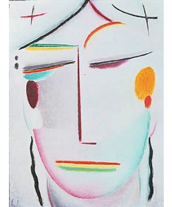 Alexej von Jawlensky, Heilandsgesicht (Ferne Hoheit/ Buddha II). Um 1921