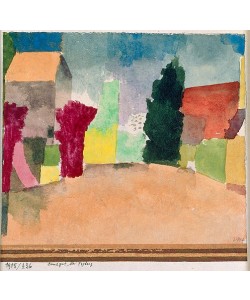 Paul Klee, Landgut bei Fribourg   1915