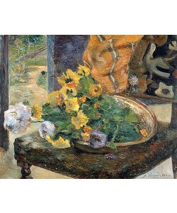 Paul Gauguin, Schnittblumen für ein Bouquet. 1890