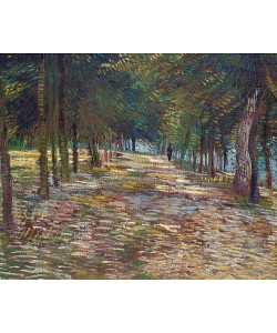 Vincent van Gogh, Allee im Parc de Voyer-d'Argenson in Asnieres. 1887