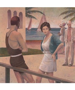 Francis Andrew Encounters (Serigraphie, handsigniert)