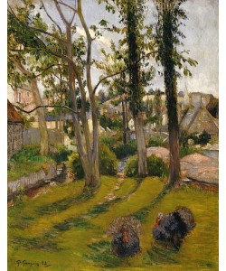 Paul Gauguin, Die Truthähne (Pont-Aven). 1888