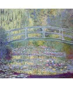 Claude Monet, Seerosenteich und japanische Brücke. 1899