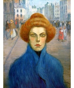 Théophile-Alexandre Steinlen, Auf dem Weg nach Hause. 1897