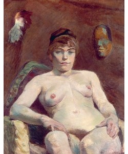 Henri de Toulouse-Lautrec, Die fette Maria, Venus vom Montmatre. 1884