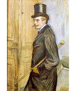 Henri de Toulouse-Lautrec, Louis Pascal im Profil. 1893