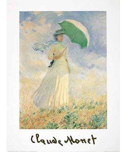 Claude Monet, Donna con parasole II (Offset)
