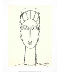 Amedeo Modigliani, Female Face