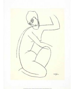 Amedeo Modigliani, Nude Study 1