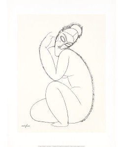 Amedeo Modigliani, Nude Study 2
