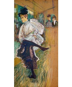Henri de Toulouse-Lautrec, Jane Avril tanzend. 1891.
