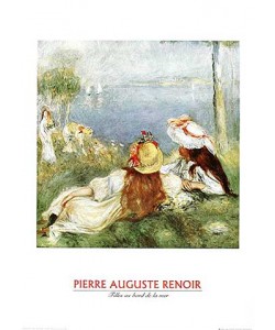 Pierre-Auguste Renoir, Mädchen in Riva (Offset)