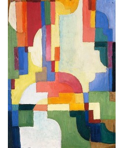 August Macke, Farbige Formen I. 1913