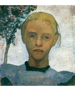 Paula Modersohn-Becker, Mädchenkopf. 1901