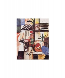 August Macke, Mann mit Esel (Offset)