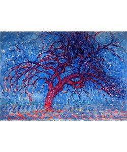 Piet Mondrian, Der rote Baum. 1908