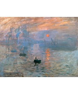 Claude Monet, Impression (Sonnenaufgang). 1872