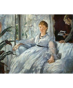 Édouard Manet, Die Lektüre. Mme. Manet und ihr Sohn Léon Koella-Leenhoff. 1869