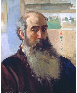 Camille Pissarro, Selbstbildnis 1873.