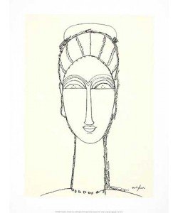 Amedeo Modigliani, Female Face