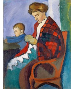 August Macke, Anni und Walter. 1912.