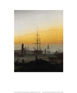 Caspar David Friedrich, Der Greifswalder Hafen (Offset)