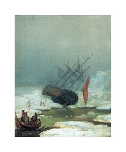 Caspar David Friedrich, Schiff im Eismeer (Offset)