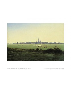 Caspar David Friedrich, Wiesen bei Greifswald (Offset)