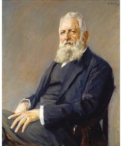 Max Liebermann, Bildnis des Frankfurter Bürgermeisters Dr. Franz Adickes (1846-1915). 1911.