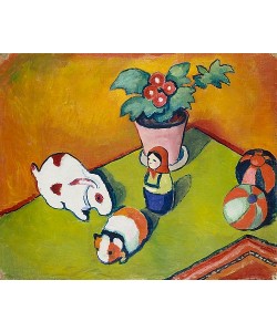 August Macke, Walterchens Spielsachen. 1912