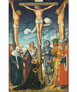 LUCAS CRANACH Der Ältere, Kreuzigung Christi.