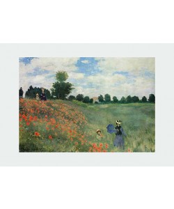 Claude Monet, Mohnblumen/Les Coquelicots (Offset)