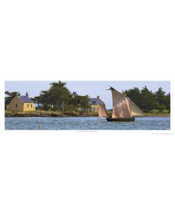 Philip Plisson, Vieux gréement – Golfe du Morbihan – Bretagne