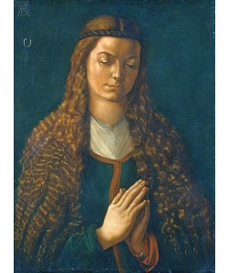 Albrecht Dürer, Bildnis einer jungen Frau mit offenem Haar. 1497
