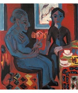 Ernst Ludwig Kirchner, Bäuerin mit Kind.