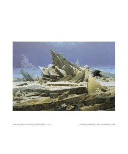 Caspar David Friedrich, Das Eismeer (Offset)