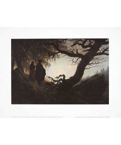 Caspar David Friedrich, Frau und Mann betrachten den Mond (Offset)