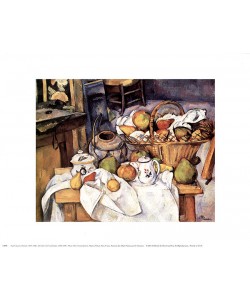 Paul Cézanne, Still Life with Fruit Basket (Offset)