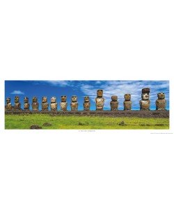 Philip Plisson, Statues Moaï sur l'île de Pâques