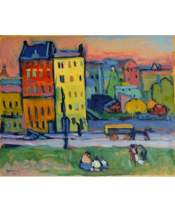 Wassily Kandinsky, Houses in Munich