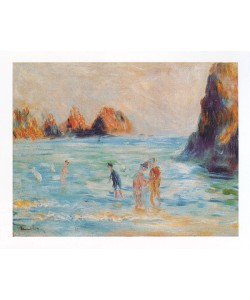 Pierre-Auguste Renoir, Bucht Guernesey (Offset)