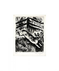 Chagall Marc Der Hase u.die Frösche (20) (Radierung, signiert)