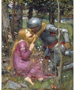 John William Waterhouse, Studie zu 'La belle dame sans merci'.