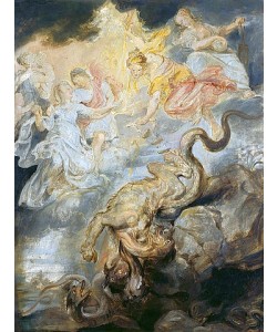 Peter Paul Rubens, Medici-Zyklus. Die Versöhnung (15. Dezember 1621). (Skizze)